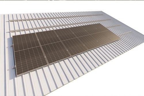 Length Profile on Sandwich Panel - Vertical Layout